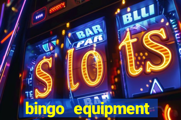 bingo equipment rental near me