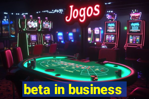 beta in business