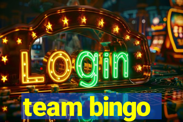 team bingo