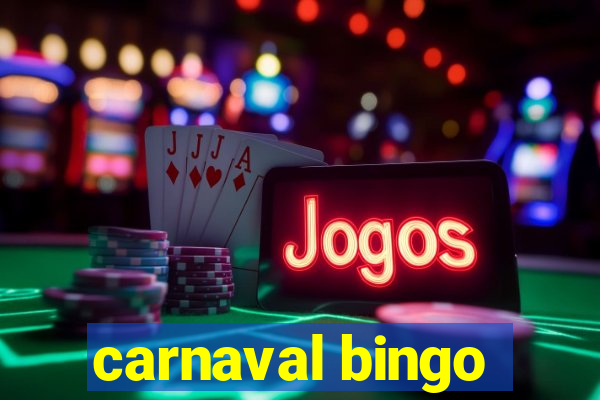 carnaval bingo