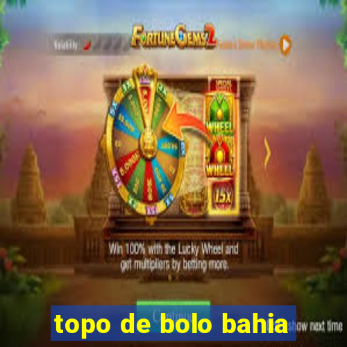 topo de bolo bahia