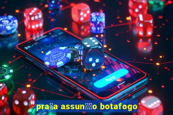 pra莽a assun莽茫o botafogo