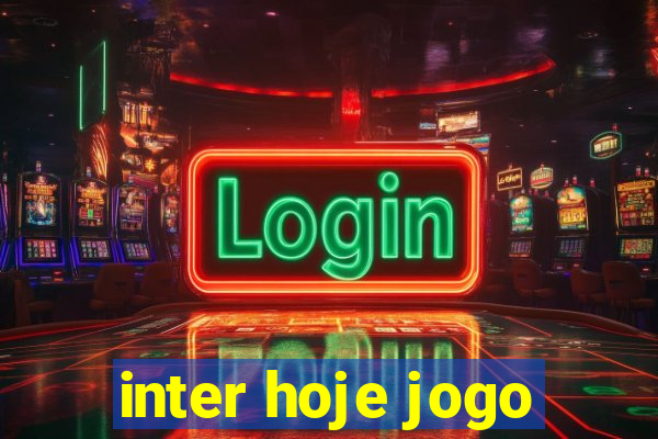 inter hoje jogo