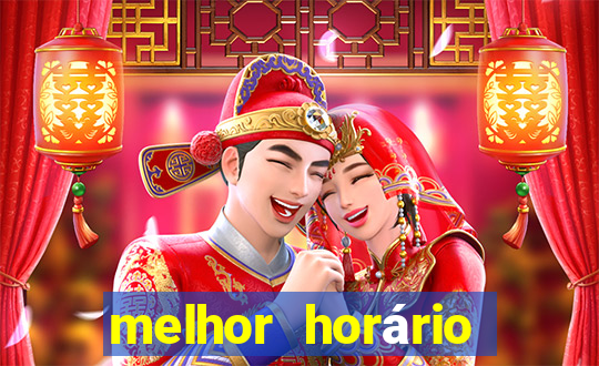 melhor horário jogar fortune tiger