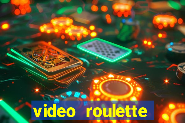 video roulette casino game