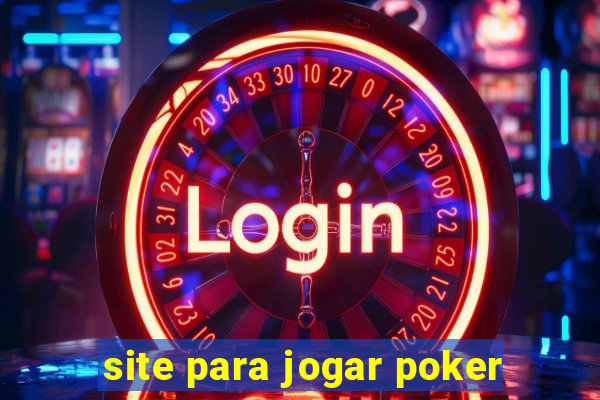 site para jogar poker