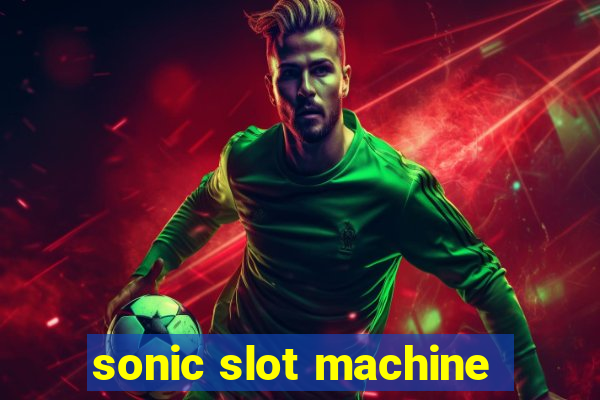 sonic slot machine