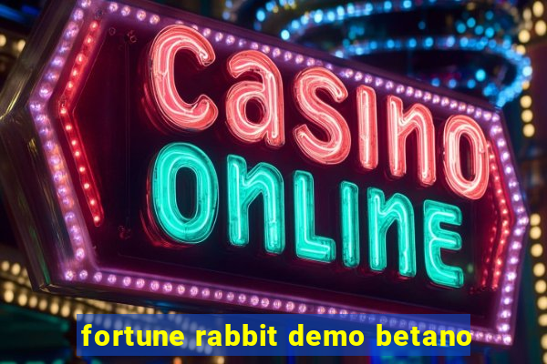 fortune rabbit demo betano