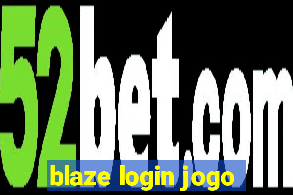 blaze login jogo