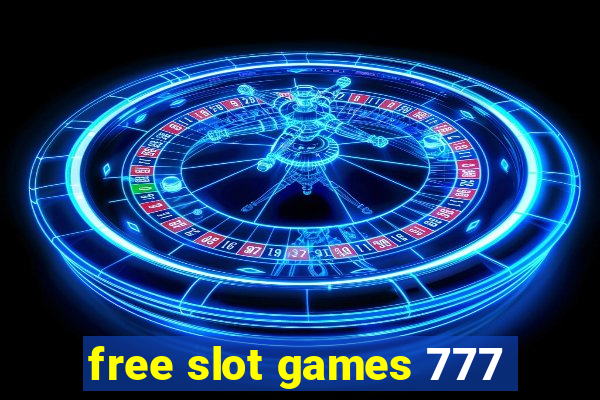 free slot games 777