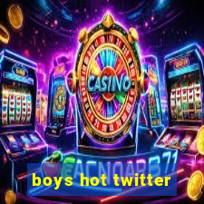 boys hot twitter