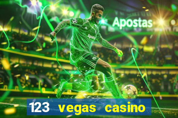 123 vegas casino login page