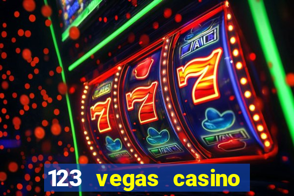 123 vegas casino login page