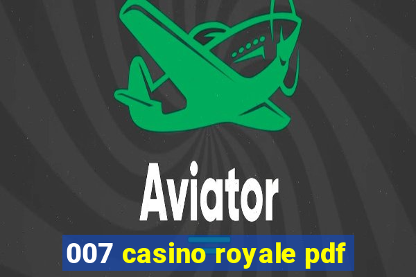 007 casino royale pdf