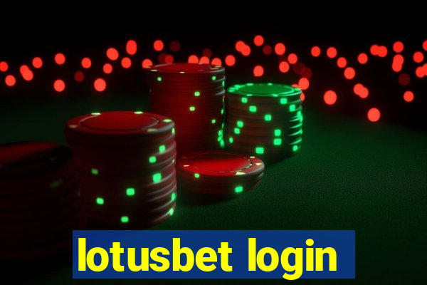 lotusbet login