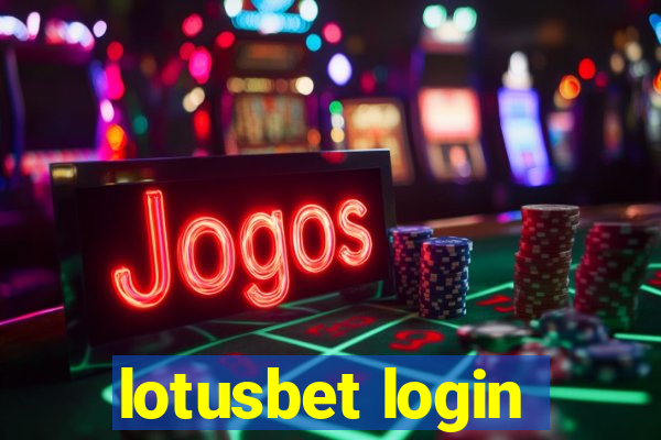 lotusbet login