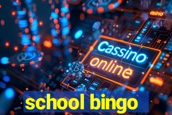 school bingo