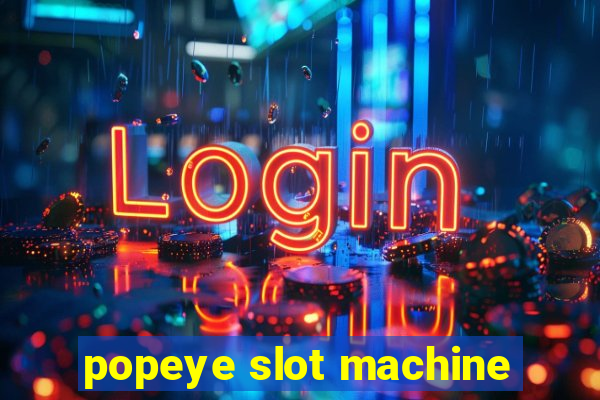 popeye slot machine