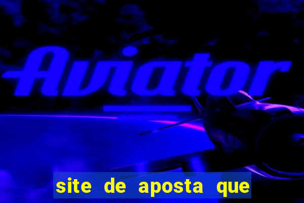 site de aposta que paga no cadastro