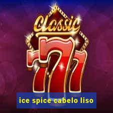 ice spice cabelo liso