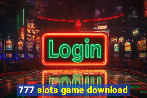 777 slots game download