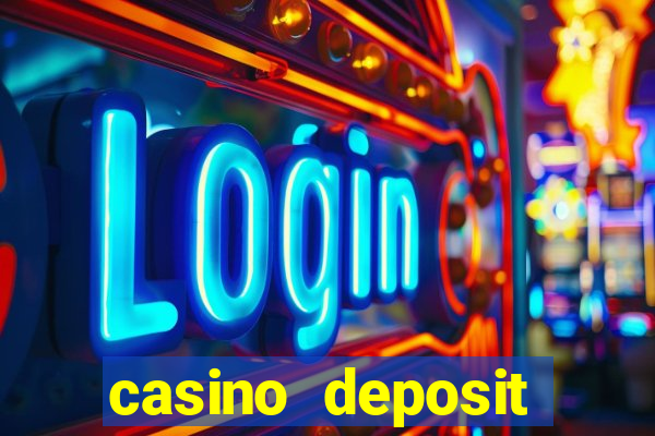 casino deposit bonus code