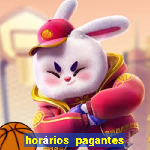 horários pagantes fortune rabbit hoje