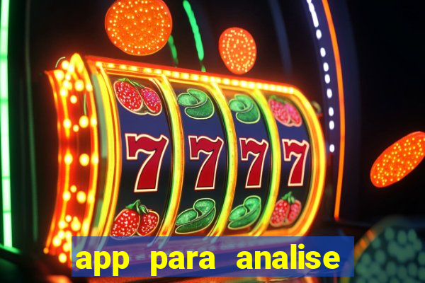 app para analise de jogos