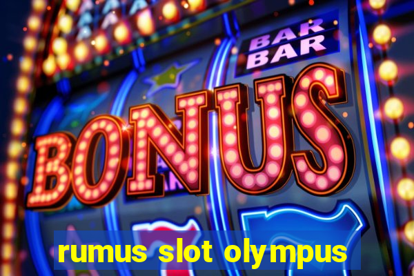 rumus slot olympus