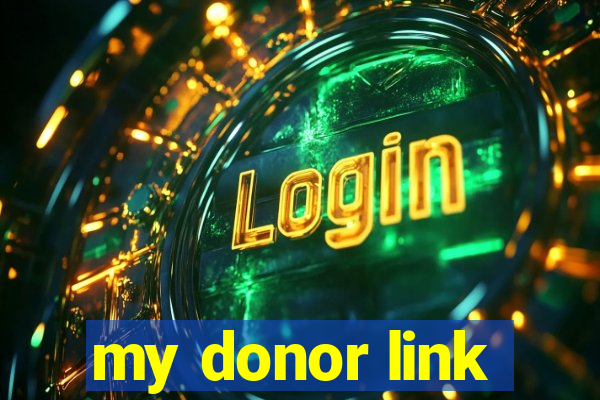 my donor link