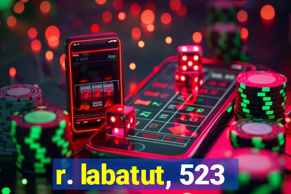 r. labatut, 523