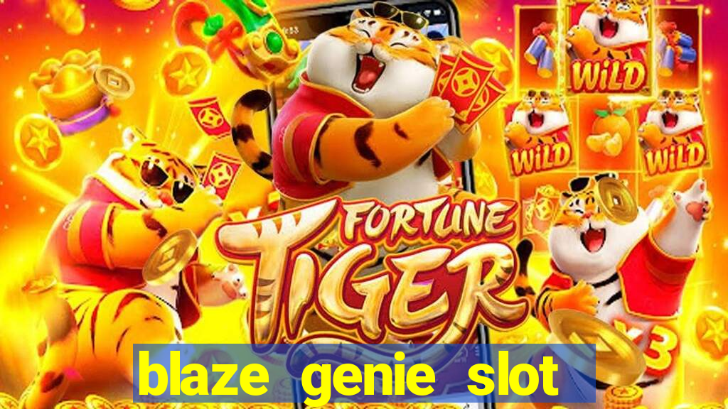 blaze genie slot paga mesmo