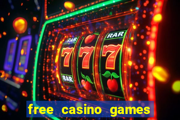 free casino games slot machines