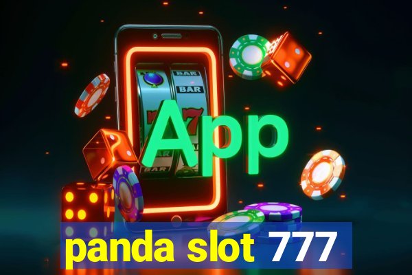 panda slot 777