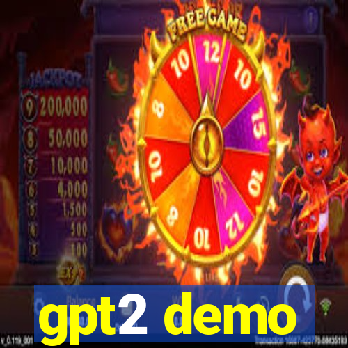 gpt2 demo