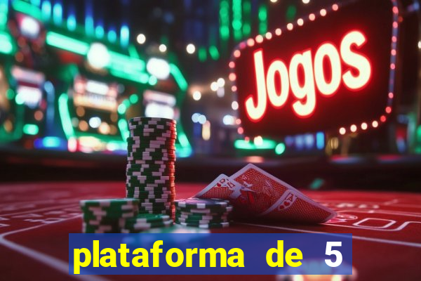 plataforma de 5 reais jogo do tigre