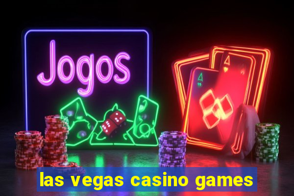 las vegas casino games