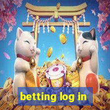 betting log in