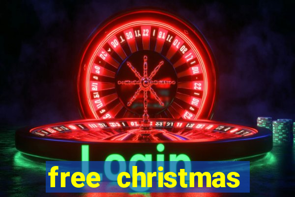 free christmas bingo cards