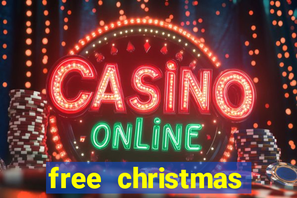 free christmas bingo cards