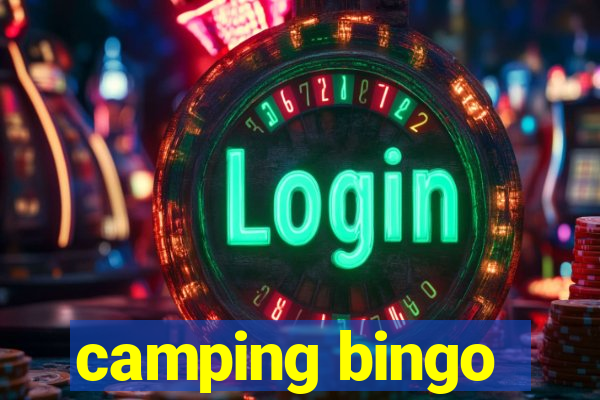 camping bingo