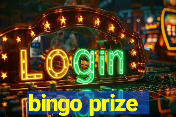 bingo prize