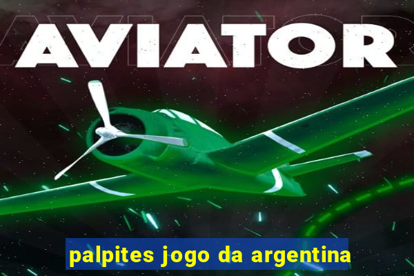 palpites jogo da argentina