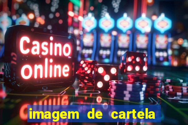 imagem de cartela de bingo