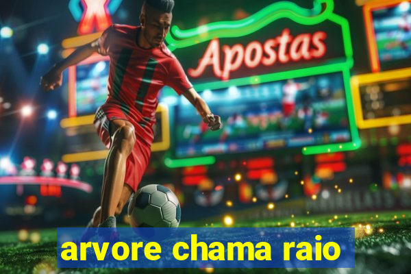 arvore chama raio