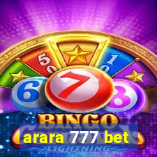 arara 777 bet