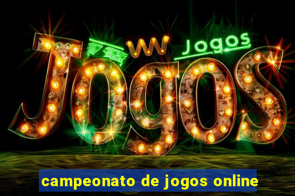 campeonato de jogos online