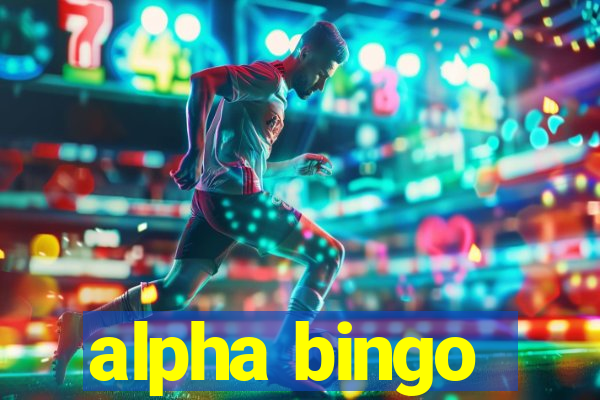 alpha bingo