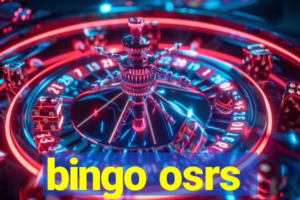 bingo osrs