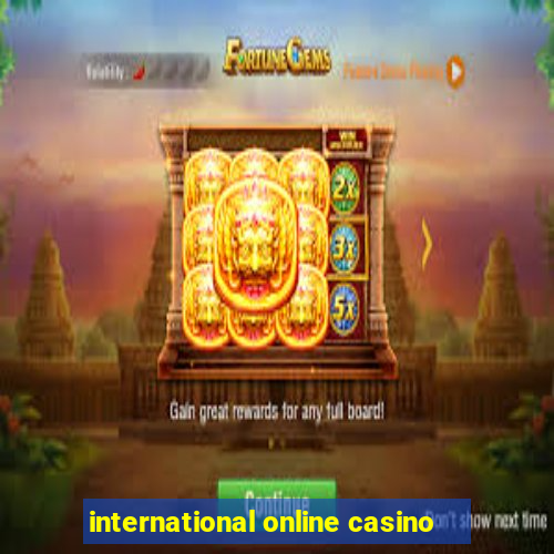 international online casino